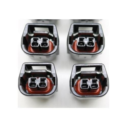 4PCS Car connector 2P speaker LED daytime running light plug
