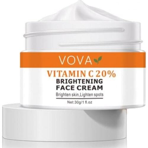 80% Hot Sale 30ml Face Brighten Cream Effective Activate Skin Vitality Natural Extract Vitamin C Remove Dark Spots Facial Whiten