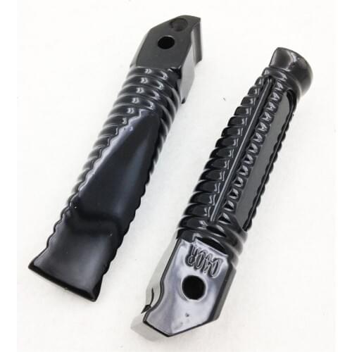 Aftermarket free shipping motorcycle parts Rear black foot pegs for Honda CBR 600 F4I VFR 750/R CBR1000RR CBR600RR 1100XX BLACK