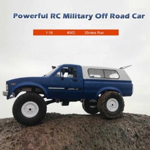WPL C24 RC Car 1:16 4WD 2.4G Radio Control Off-Road WPL Upgrade accessories Electric Buggy Moving Machine RC Cars Kids Toys Gift