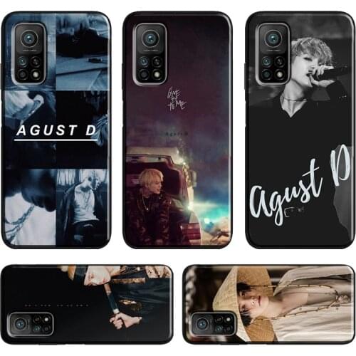 Agust D Suga Case For Xiaomi Mi 11 Ultra 9T 10T Pro Mi Note 10 Lite Cover For POCO X3 M3 Pro F3 Coque