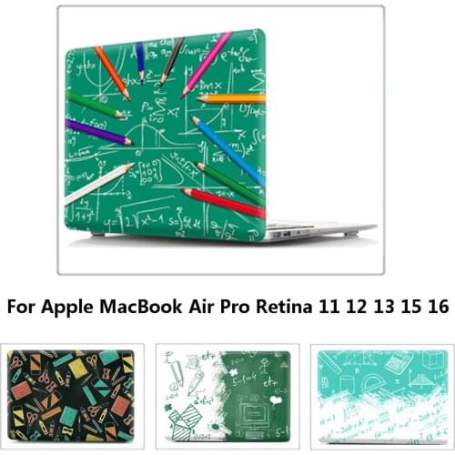 For Macbook Pro 13 A1706 A1708 A1278 A2251 A2289 For Macbook Pro 16 Pro 15 Air 13 11 Retina 12 Retina 13 Retina 15 Laptop Case