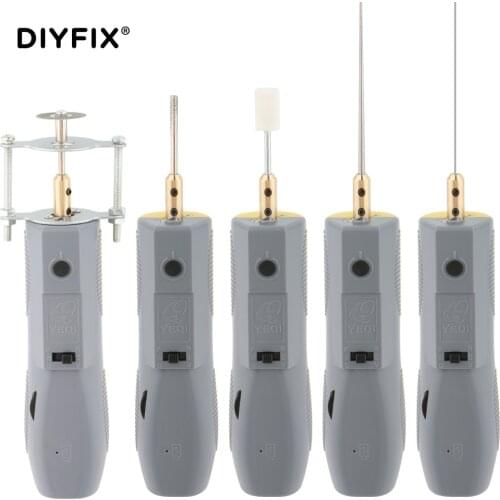 DIYFIX New Upgrade X7 Pro OCA Electric Glue Removal Machine With LED Headlight Degumming Remover Phone Screen Repair Tool