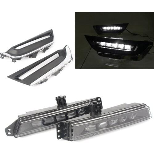 5 LED High Power DRL Daytime Running Light Lamp Fit for Honda CRV CR-V 2017-2018