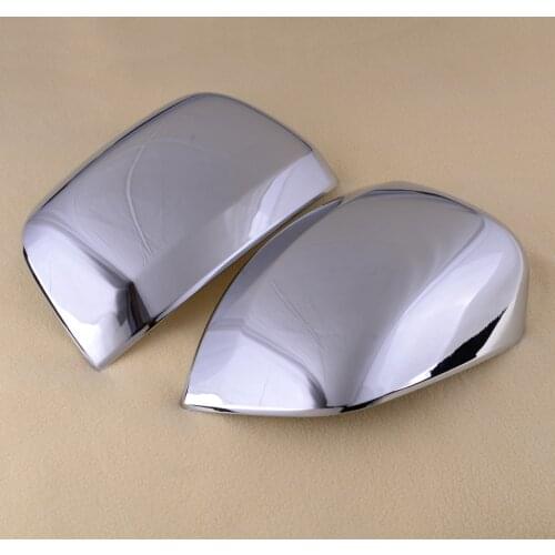 Chrome Rearview Door Side Rear View Mirror Trim Cover Cap Fit For Jeep Grand Cherokee 2011-2014 2015 2016 2017