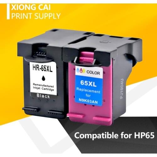 2020 For HP65 Upgrade Version Ink cartridge Compatible for HP 65XL 65XL for HP Envy 5010 5020 5030 5032 5034 5052 5055 Printers