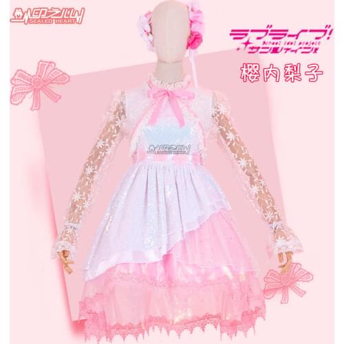 Anime LoveLive Sunshine!Thank You Friends Aqours 4th Anniversary SJ All Member Cosplay Costume Women Halloween FreeShipping 2021