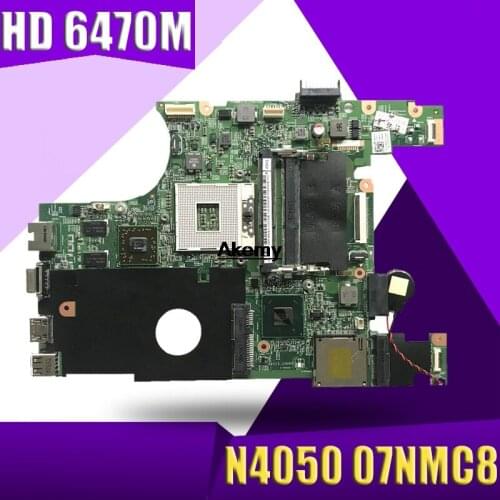For DELL 07NMC8 laptop motherboard inspiron 14 N4050 main board 7NMC8 HM67 w/ HD 6470M 1GB DDR3