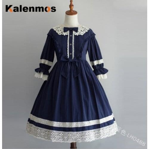 Sweet Lolita Dress Women Sexy Plus Size Bandage Victorian Kawaii Girl Gothic Princess Party Loli Cosplay Korean Japan Vestidos