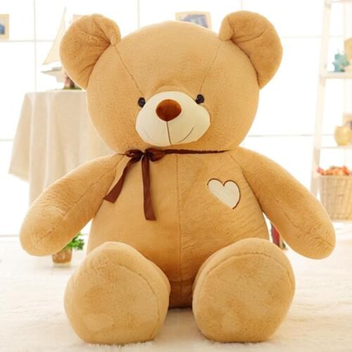 Teddy Bear Stuffed Plush Toys 60-160cm big Bear Stuffed Toys pelucia Pendant Kids Birthday Gift Party Decor dolls GMR005