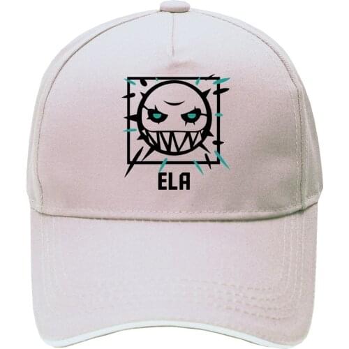 Men Hat Ela Rainbow Six Siege Boy Hats Video Game Gaming Mens Cap Baseball Game Women Fashion Hip Hop Cap Mens Hats