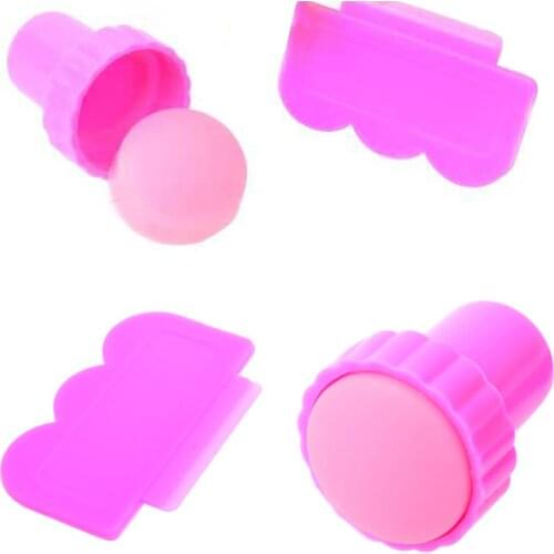 Hot Nail Art Design Stamp Scraper Set DIY Manicure Beauty Decoration Stamping Tool