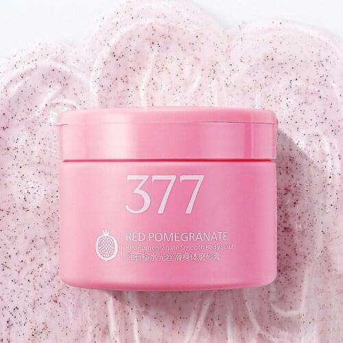 Gentle Hydration Red Pomegranate Water Light Silky Deep Cleansing Scrub Oil Control Remove Exfoliating And Dead Skin Body Care