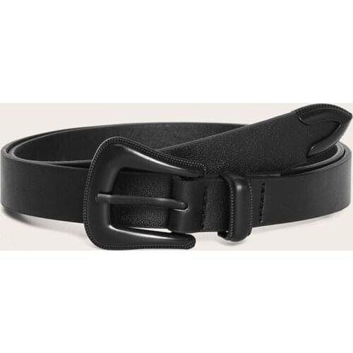 2021 New Designer Womens Thin Leather Belt Female Strap Pin Buckle Waist Belts For Women Ladies Pants