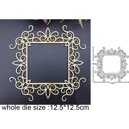 Christmas Frame Metal Cutting Dies stamps and dies Stencils DIY Scrapbooking dies Album Card Making Embossing Die Cut Craft dies