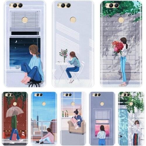 Kpop Girl Phone Case Silicone For Huawei Honor 7 8 9 10 Lite Soft Back Cover For Huawei Honor 7 7S 7X 7A 7C Pro 8X MAX 10 9 8