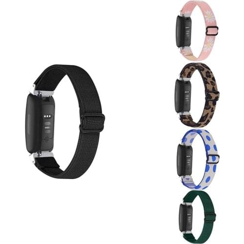 Smart Watch Bands for Fitbit Inspire 2/ Inspire HR, Elastic Adjustable Soft Strap Wristbands Replacement Bands