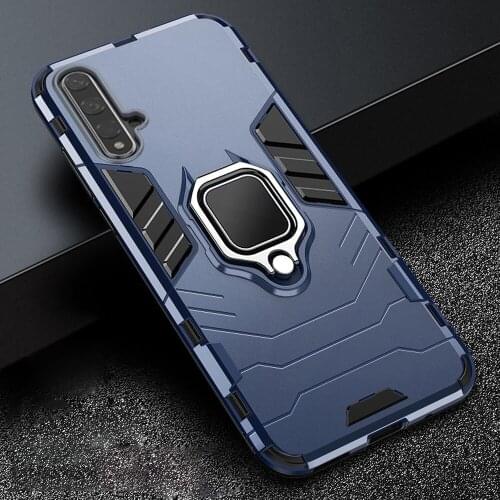 For Huawei Nova 5T 5 T Cover Finger Ring Holder Phone Case On For Nova 5T Cover Shockproof