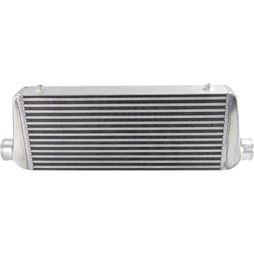 Universal bar plate Intercooler FMIC Aluminum Inter cooler Inlet / Outlet 2.5"