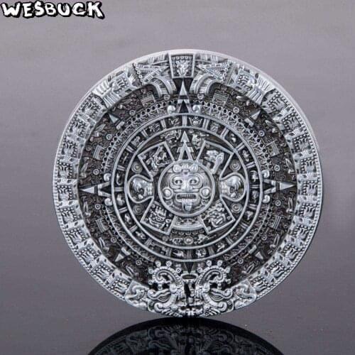 WesBuck Brand Buckles Fashion Hot Sale Mens Belt Buckle Zinc Alloy Western Belt Head