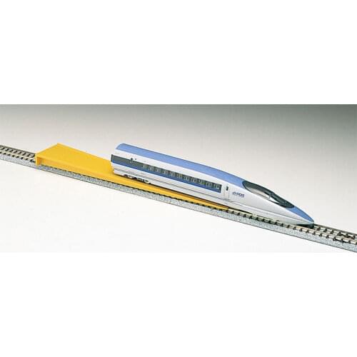 1:160 Model Train N Sacle Yellow Plastic Upper Rail Sand Table Scene Miniature Modeling Vehicles Track Accessories