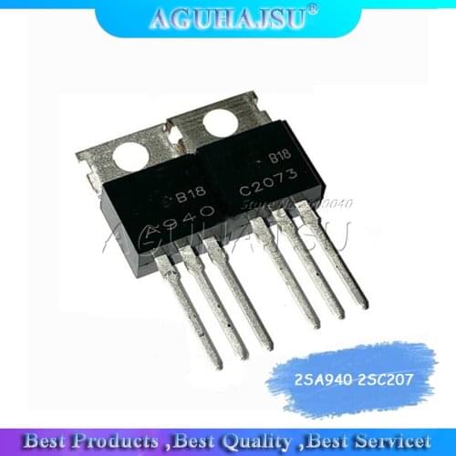 10pcs/lot 2SA940 2SC2073 A940 C2073 audio pair tube TO220 original authentic