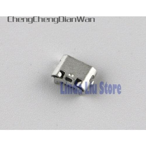 ChengChengDianWan 50pcs Power Joystick Connector Power Charger Socket Mini Usb Data Charger Port For PS4 Wireless Controller