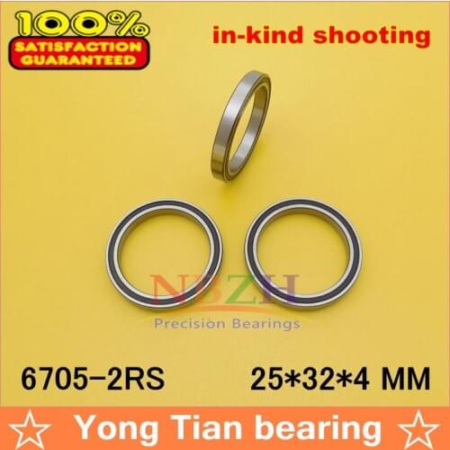 6705-2RS 6705 6705RS 6705-2RZ chrome steel bearing 25x32x4 mm ABEC-5