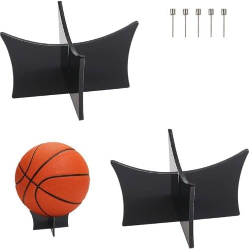 Acrylic Ball Display Stands Acrylic Ball Stand Football Storage Support Holders for Balls Display Case