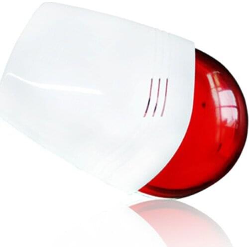 Wireless Sound and Light at the scene Spot Alarm Detector Support PIR and Door Contact Alarm Accessory