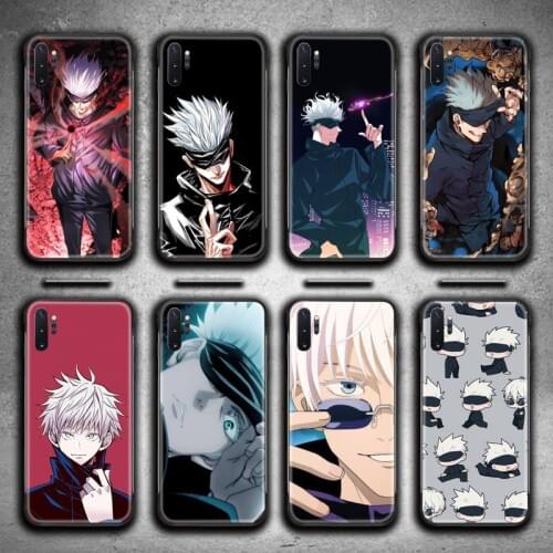 Jujutsu Kaisen Gojo Satori Phone Case For Samsung Galaxy Note20 ultra 7 8 9 10 Plus lite M51 M21 M31 J8 Plus 2018 Prime