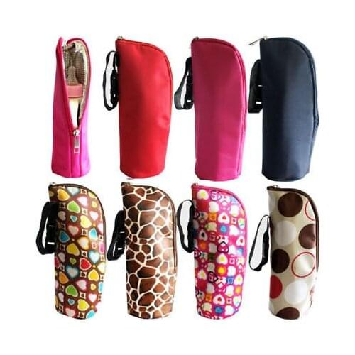 Emmababy Baby Bottle Case Feeder Lagging Bag For Newborn Baby Stylish Keep Warm Infant Feeding Bottle Bag Case Mulit-Color