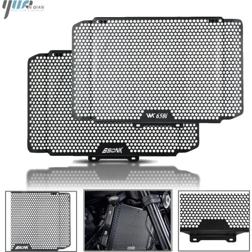 For CF Moto 650NK WK650i 650 NK WK 650i 2013-2017 2016 15 Motorcycle Accessories Aluminum Radiator Grille Guard Cover Protector
