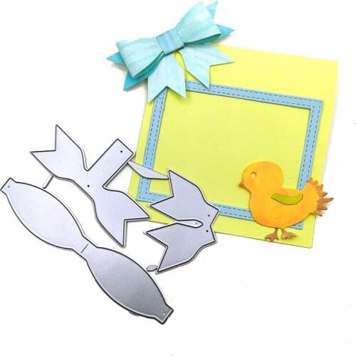 Julyarts Bowknot Dies Scrapbooking Soldes Metal Cutting Dies Metal Mold Scrapbook Embossing Paper Craft Knife Mould Stencil Dies