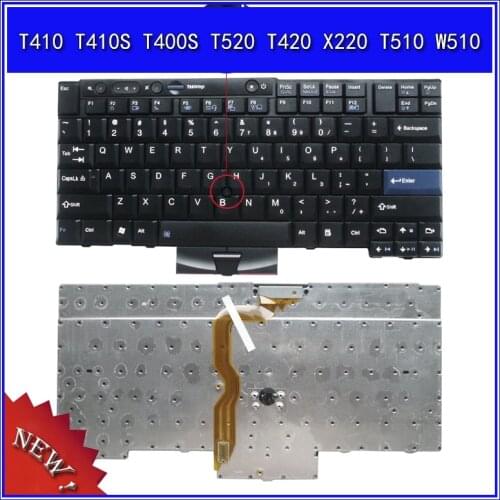 Laptop Keyboard For lenovo T410 T410S T400S T520 T420 X220 T510 W510 Notebook Replace US Keyboard