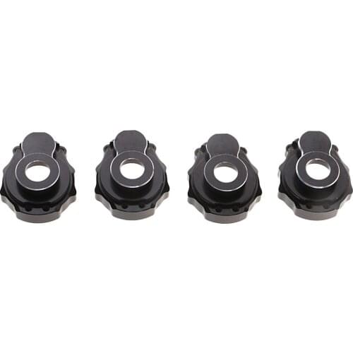 For Traxxas TRX4 Crawler Upgrade Parts Aluminum Front Rear Portal Cover Set