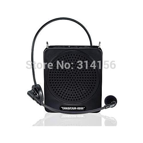 Takstar E180M Mini Portable Amplifier 12W Support USB disk&TF card MP3 music play use for Teaching/tour guiding ect