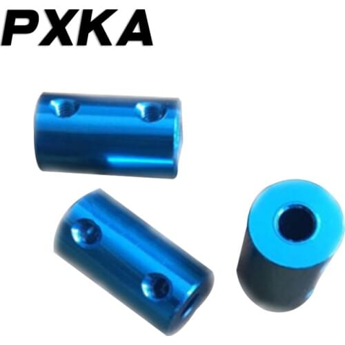 Free shipping high quality aluminum alloy printer motor coupling parts car and boat model coupling DIY coupling shaft coupling