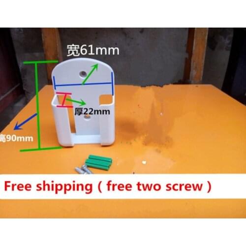 TV DVD Air Conditioner Wall Mount Remote Control Holder Wall Mounted 61mm*22mm(2.4in*0.86in)