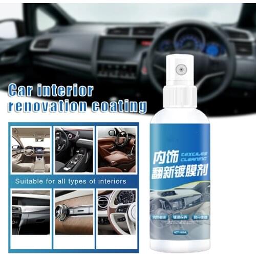 Newly Car Interior Refurbished Agent Multifunctional Car Seat Care Maintenance Cleaning Agent Easy Operation