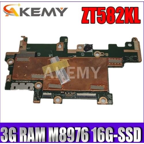 New! original FOR ASUS Zenpad Z8s ZT582KL ZT582K MB P00J 100% TESED OK Tablet Motherboard Logic board W/ 3G RAM /M8976 16G-SSD