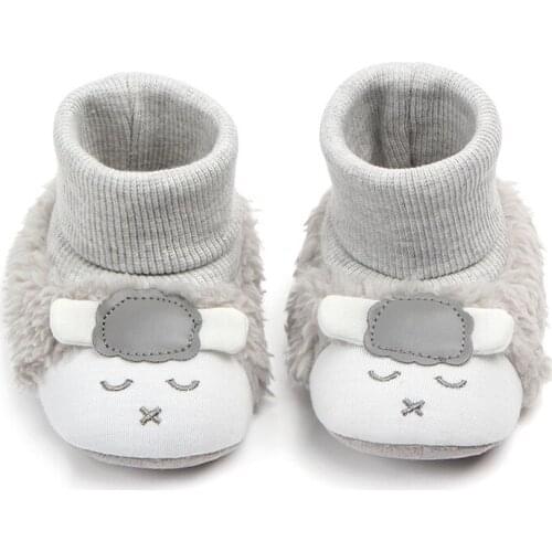 2021 Autumn Baby Girl Cotton Casual Cartoon Shoes First Walkers Newborn Cute Non-slip Soft Soled Walking Shoe