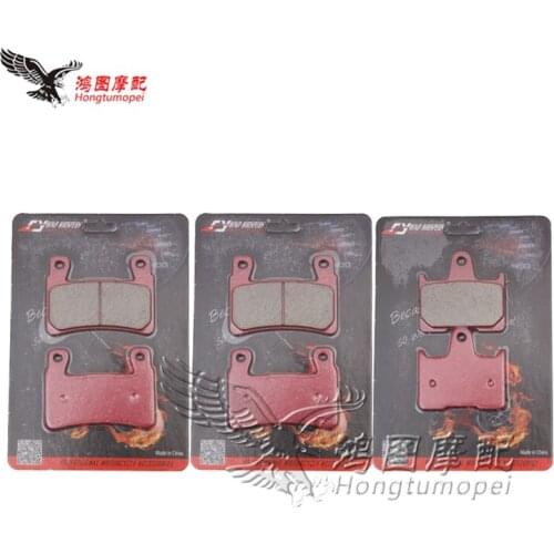 Motorcycle Front Rear Brake Pads For Honda CB400 VTEC I II 1999 2000 2001 2002 2003 year