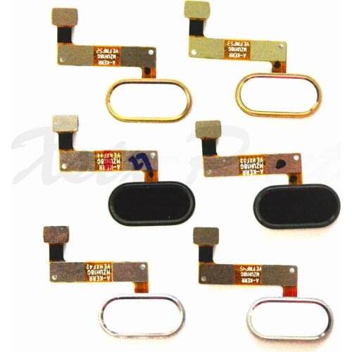 10x Original for MEIZU M5 Note Fingerprint Sensor Scanner Lock Touch ID Home Button Return Keypad Flex Cable Replacement Parts