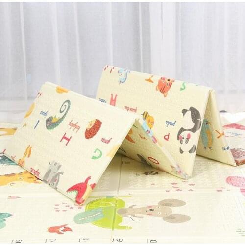 Xpe Baby Play Mat Puzzle Foldable Cartoon Kids Climbing Pad Kids Rug Baby Games Mats Educational Toys For Childrens Mat
