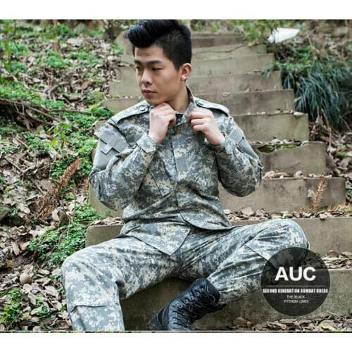 Tactical Us Army Special Forces acu camo Combat Uniform Military Costume For Men Security Working Field Military Training