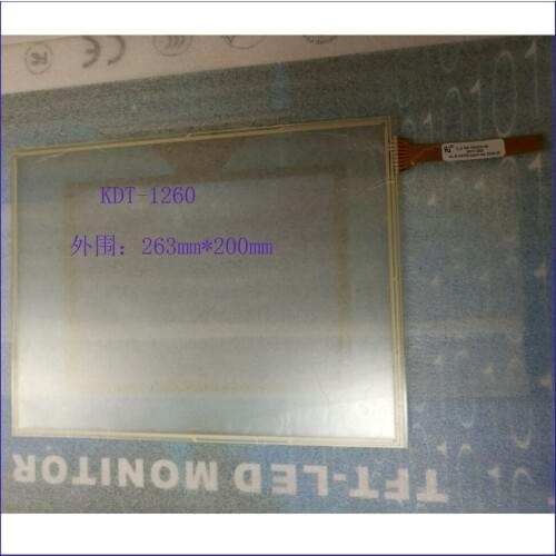 ZhiYuSun 10 inch 8 wire TOUCH SCREEN 263mm*200mm touch panel width 200mm length 263mm compatible KDT-1260