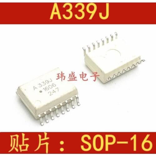 10pcs A339J ACPL-339J-500E ACPL-339J HCPL-339J SOP-16