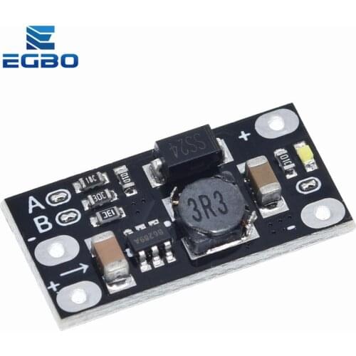 10pcs Newest Multi-function Mini Boost Module Step Up Board 5V/8V/9V/12V 1.5A LED Indicator Diy Electronic Voltage Module