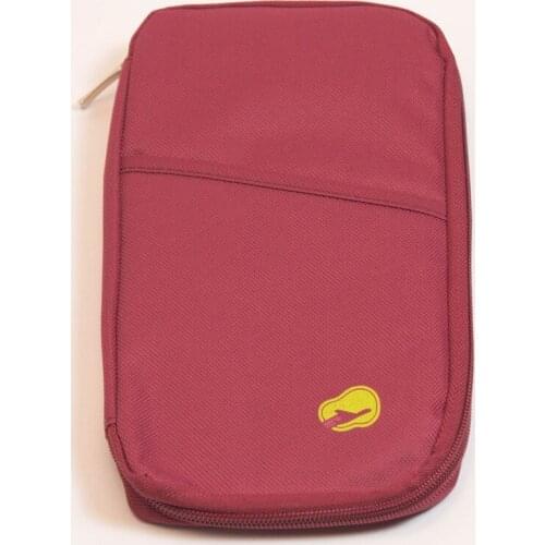 15PCS / LOT Portable Multifunction Card Holder Passport Bag Travel Document Ticket Holder Case